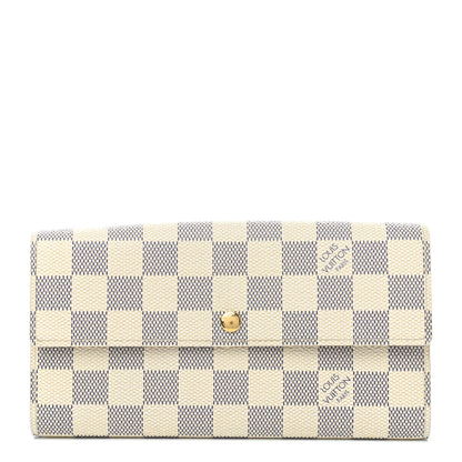 Louis Vuitton Damier Azur Sarah Wallet 1 of 7
