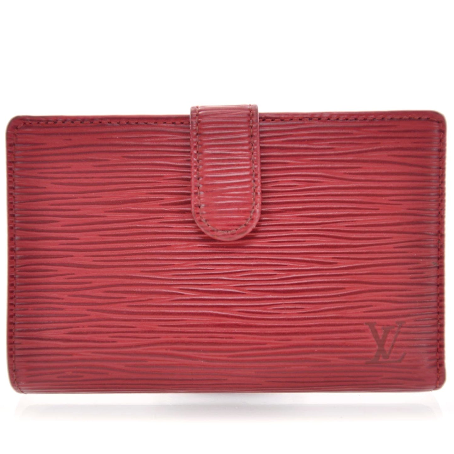 Epi French Purse Wallet Red