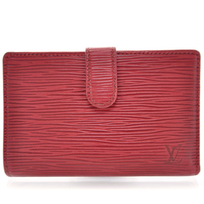 Louis Vuitton Epi French Purse Wallet Red 1 of 9