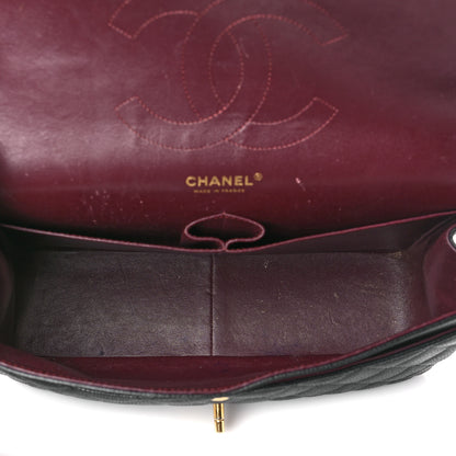 Chanel Caviar Quilted Jumbo Double Flap Black 5 of 15