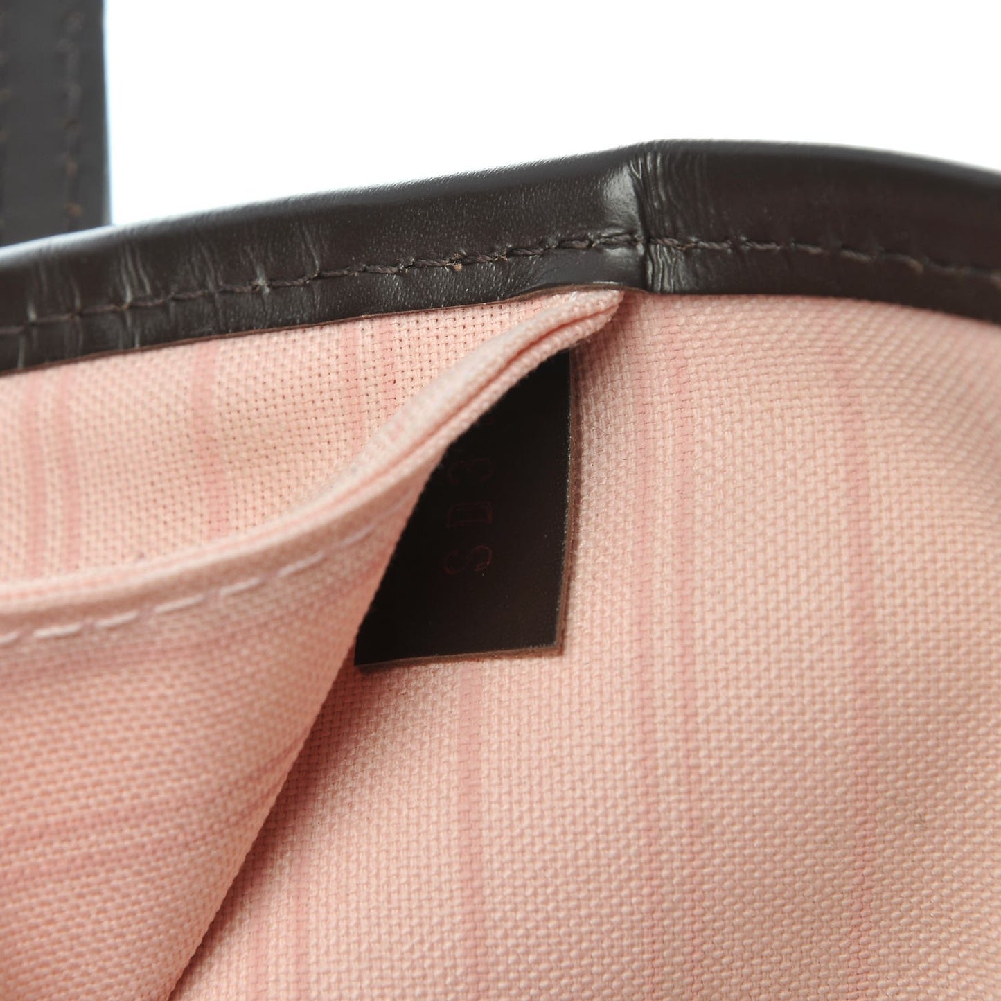 Damier Ebene Neo Neverfull MM Rose Ballerine