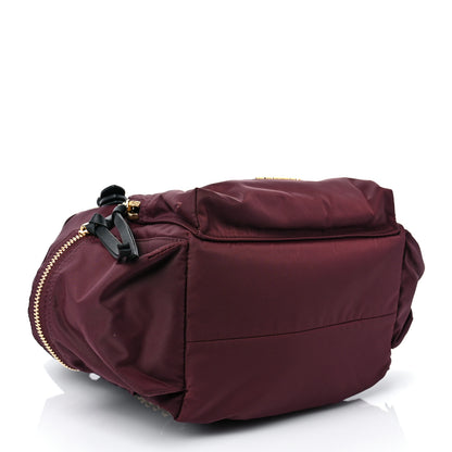 Burberry Nylon Medium Rucksack Backpack Burgundy Red 4 of 8