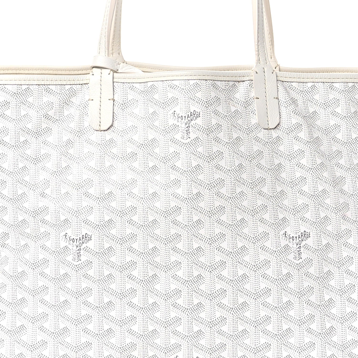 Goyard Goyardine Saint Louis PM White 8 of 12