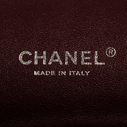 Chanel Lambskin Quilted Maxi Double Flap Black 8 of 9