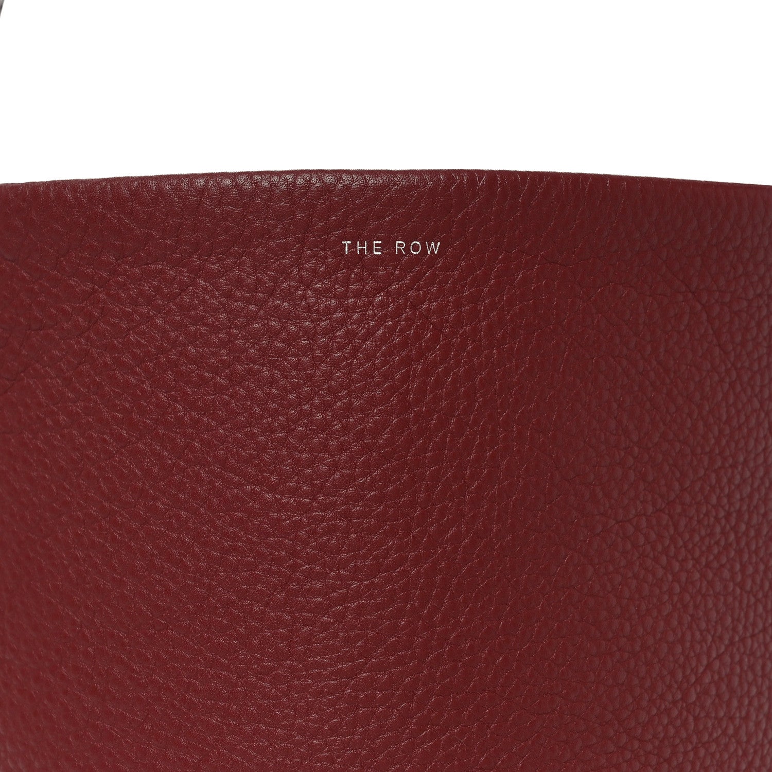 The Row Grained Calfskin Small N/S Park Tote Terracotta 7 of 9