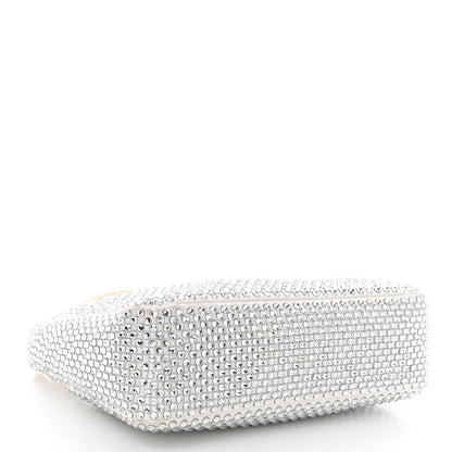 Prada Satin Crystal Mini Re-Edition 2000 Bag White 4 of 15