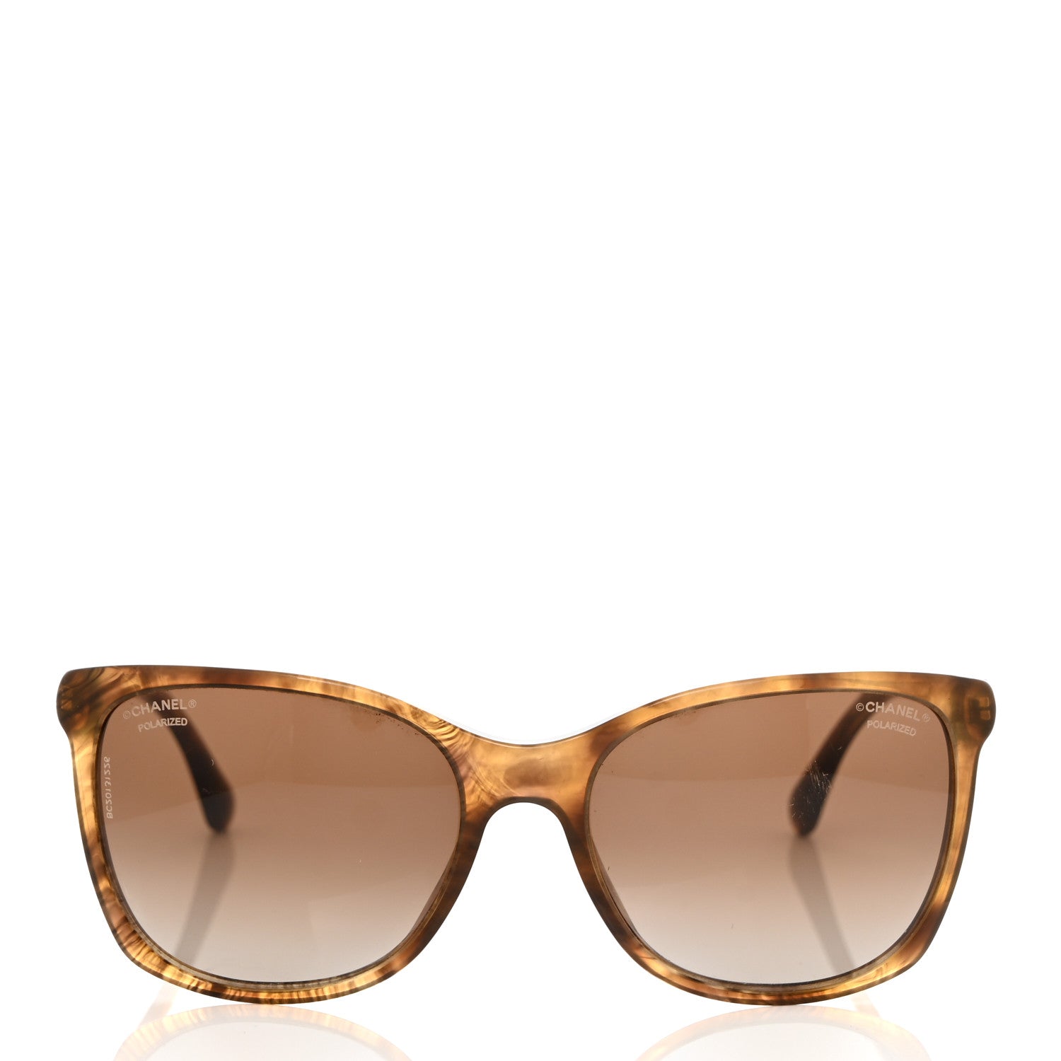Chanel Square Signature Sunglasses 5348 Light Brown 2 of 9