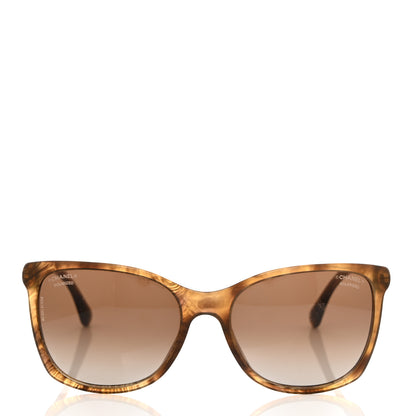 Chanel Square Signature Sunglasses 5348 Light Brown 2 of 9