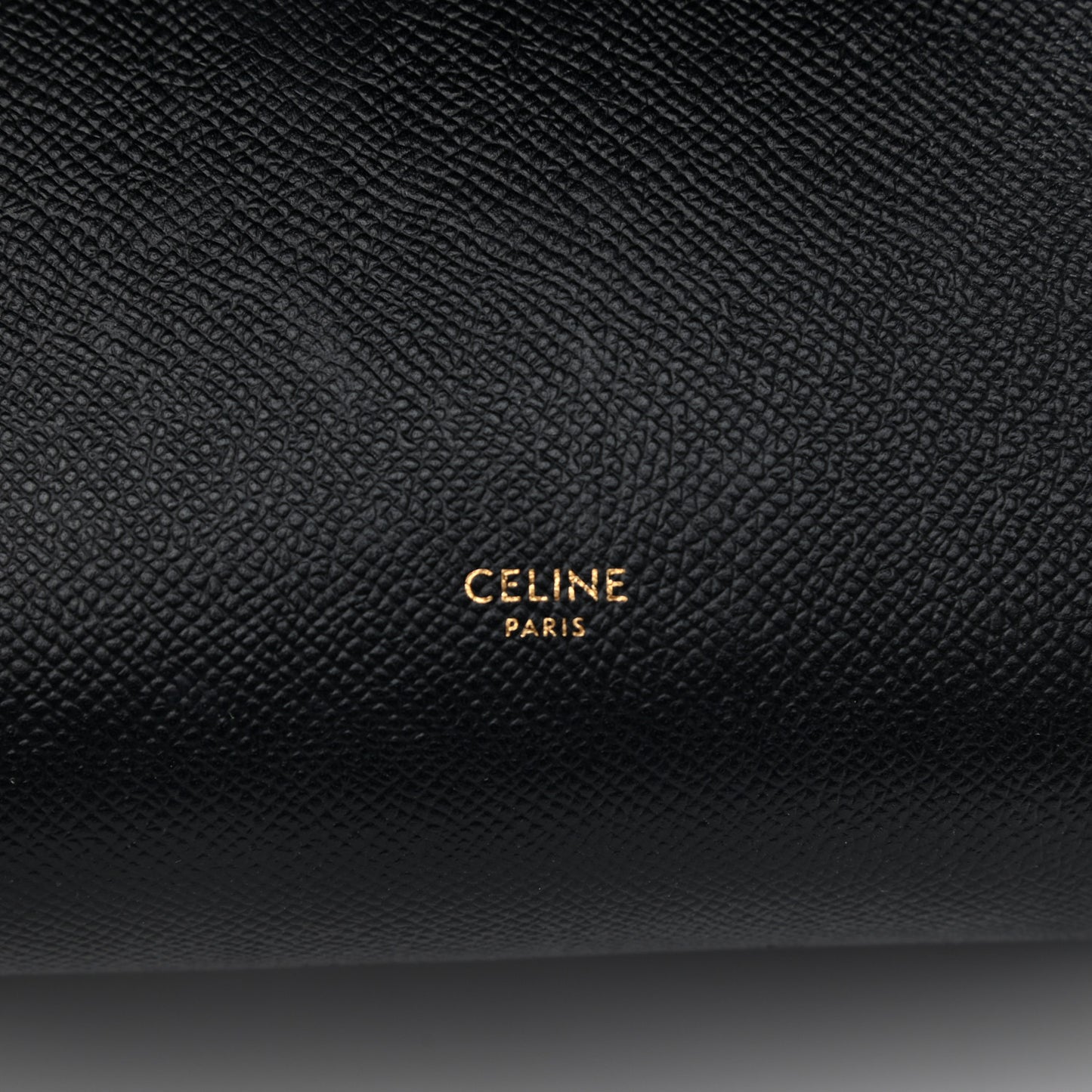 Grained Calfskin Micro Belt Bag Black