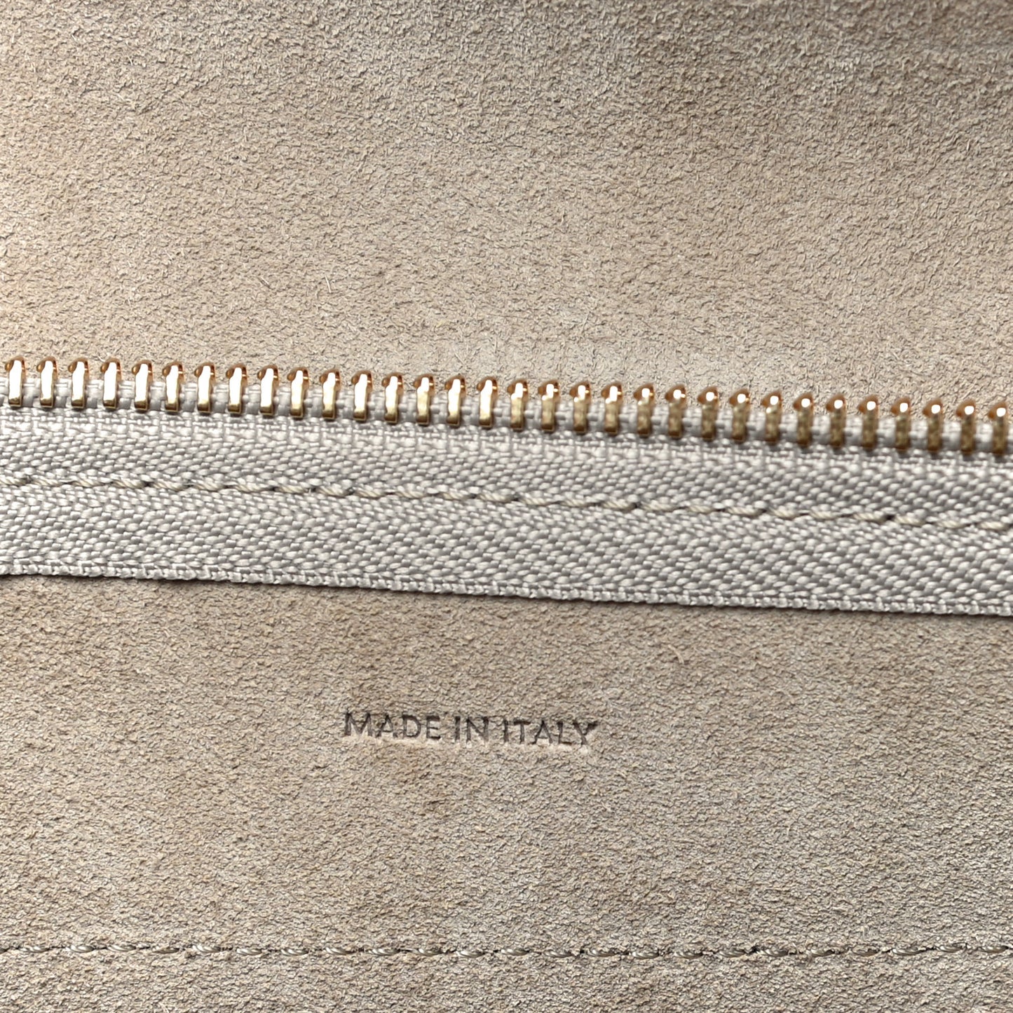 Grained Calfskin Mini Belt Bag Light Taupe