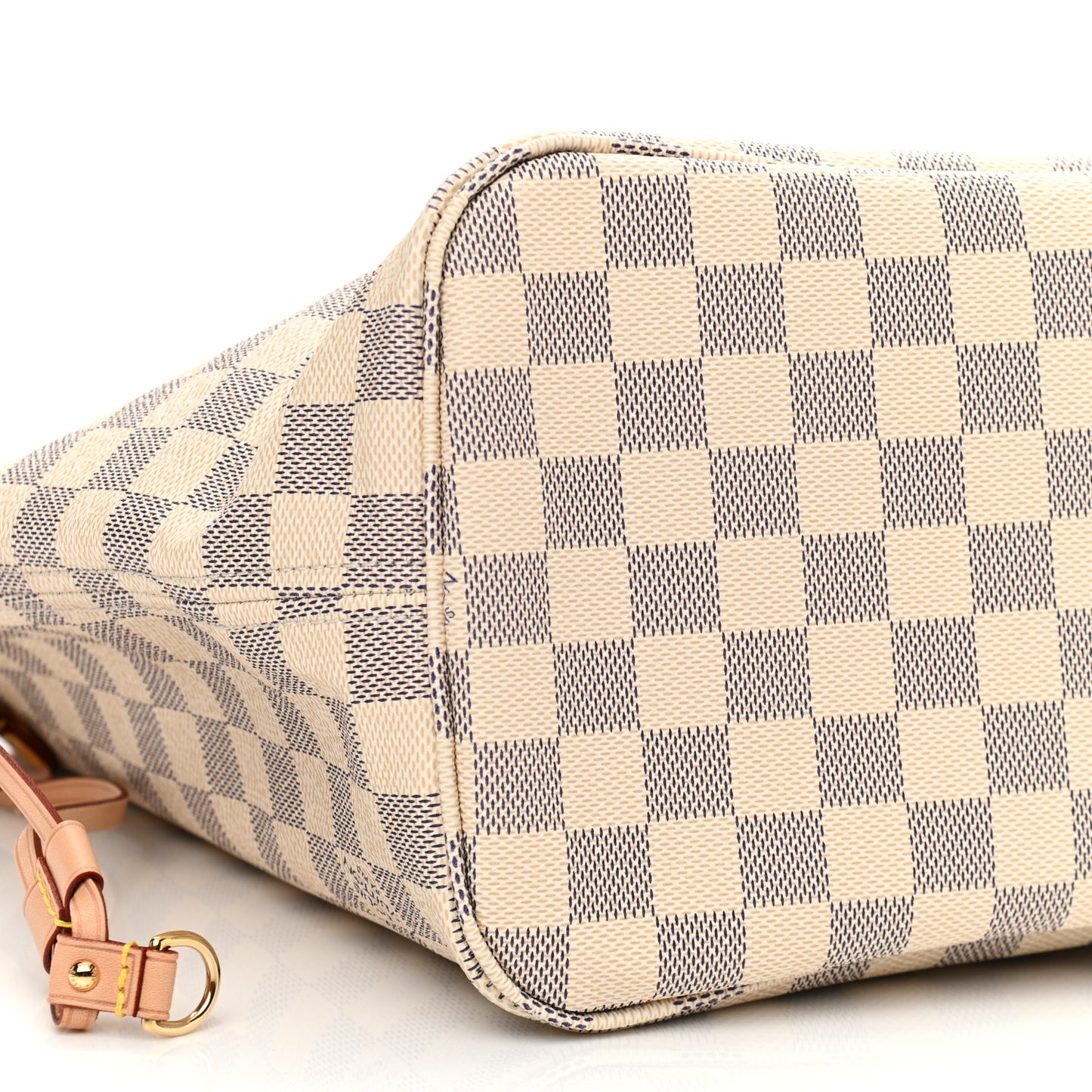 Damier Azur Neo Neverfull MM Rose Ballerine