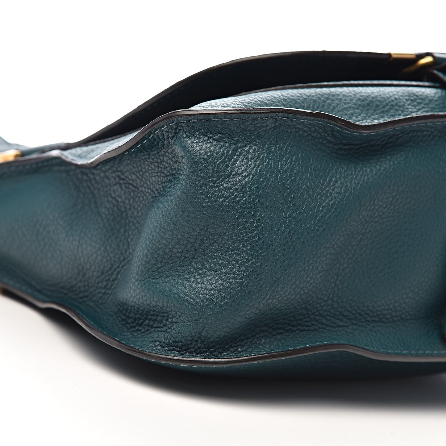 Calfskin Medium Marcie Satchel Navy Ink