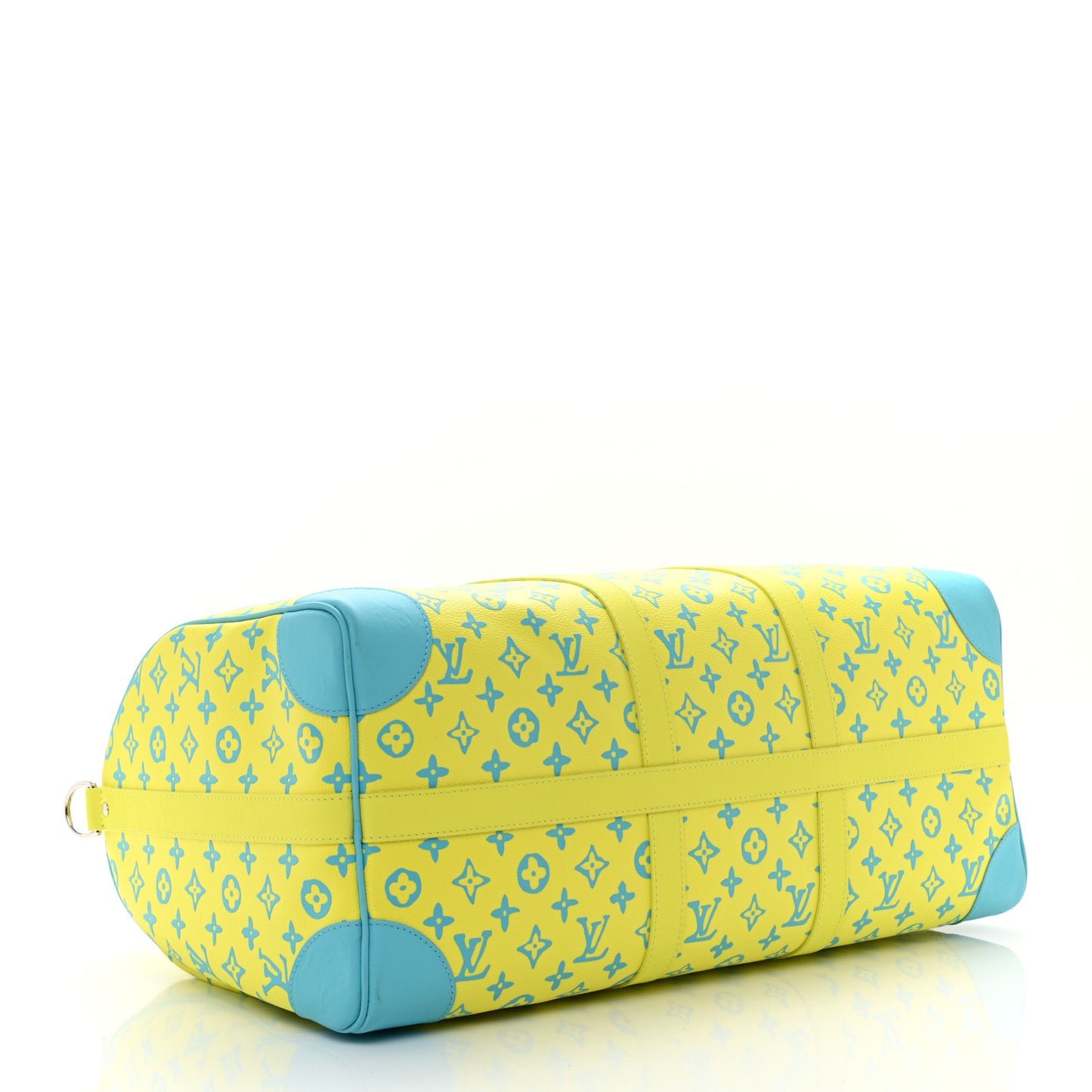 Monogram Playground Keepall Bandouliere 50 Lime