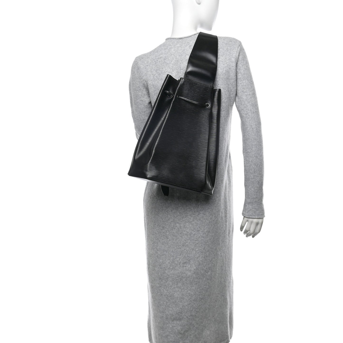 Epi Sac a Dos Drawstring Bag Black