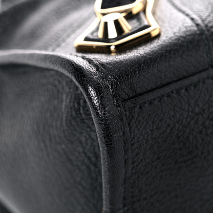 Balenciaga Chevre Gold Metallic Edge Hardware S City Black 8 of 12