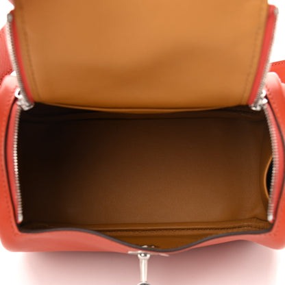 Hermes Swift Verso Mini Lindy 20 Terre Battue Sesame 5 of 10