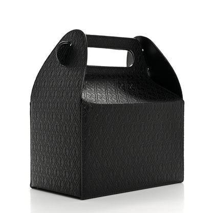Saint Laurent Calfskin Monogram Take Away Box Black 3 of 8