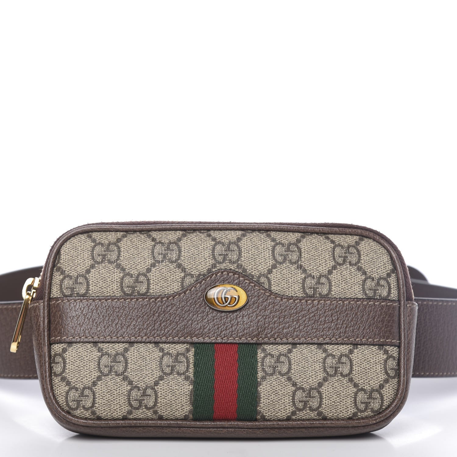 Gucci GG Supreme Monogram Ophidia Belted iPhone Case 85 34 Dark Brown 8 of 12