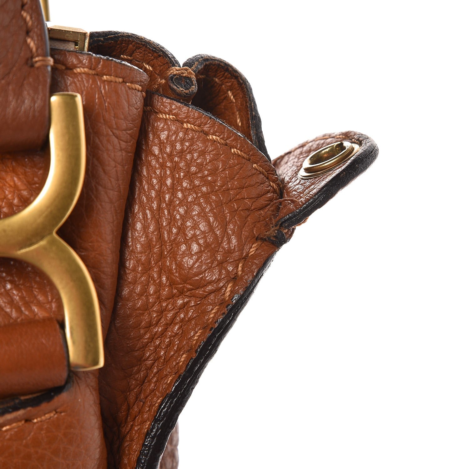 Chloe Calfskin Medium Marcie Satchel Tan 10 of 11