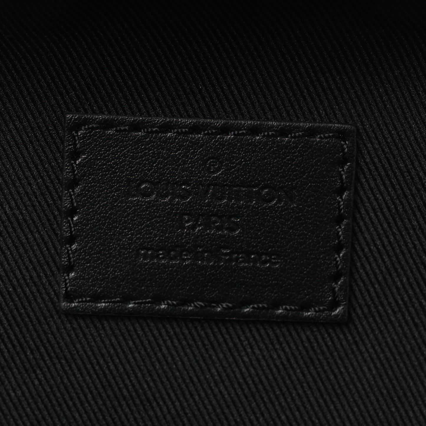 Monogram Macassar Handle Soft Trunk Black
