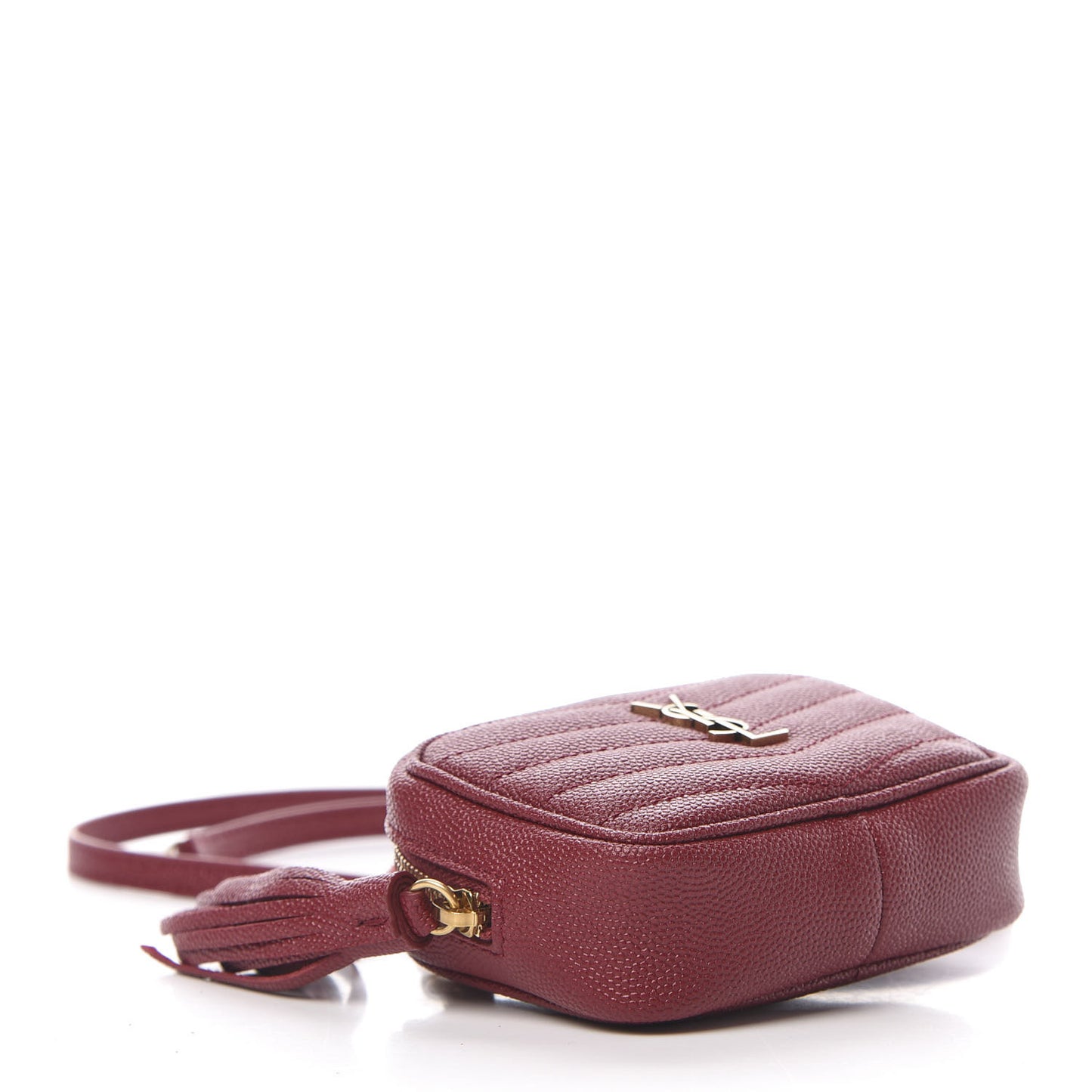 Grain De Poudre Matelasse Monogram Baby Lou Camera Bag Vinyle