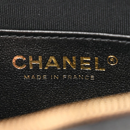 Chanel Lambskin Quilted Large CC In Love Heart Bag Black 6 of 11
