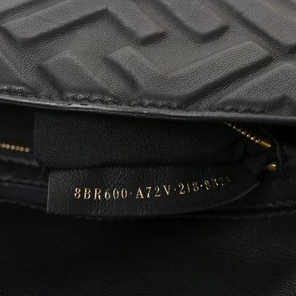 Fendi Nappa FF 1974 Embossed Baguette Black 7 of 11