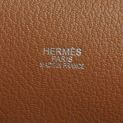 Hermes Taurillon Clemence Jypsiere 37 Gold 7 of 8