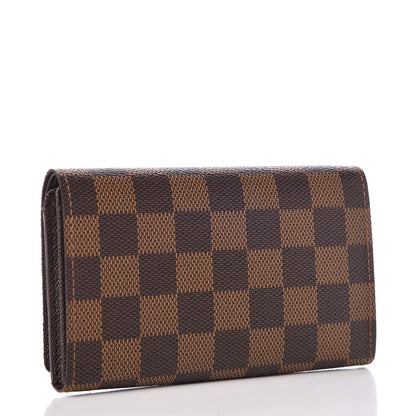 Louis Vuitton Damier Ebene Porte-Monnaie Tresor Wallet 3 of 7