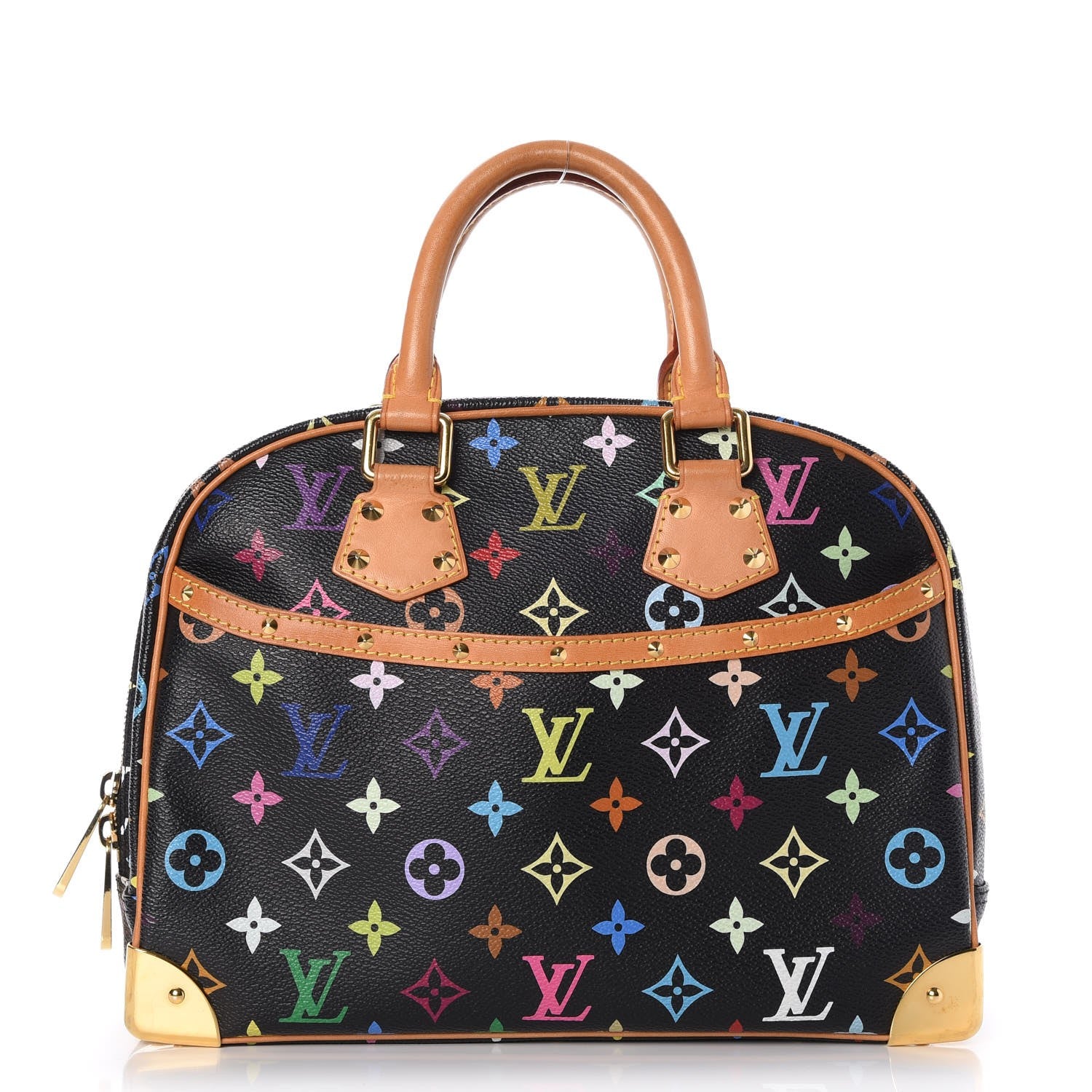 Louis Vuitton Monogram Multicolor Trouville Black 1 of 7