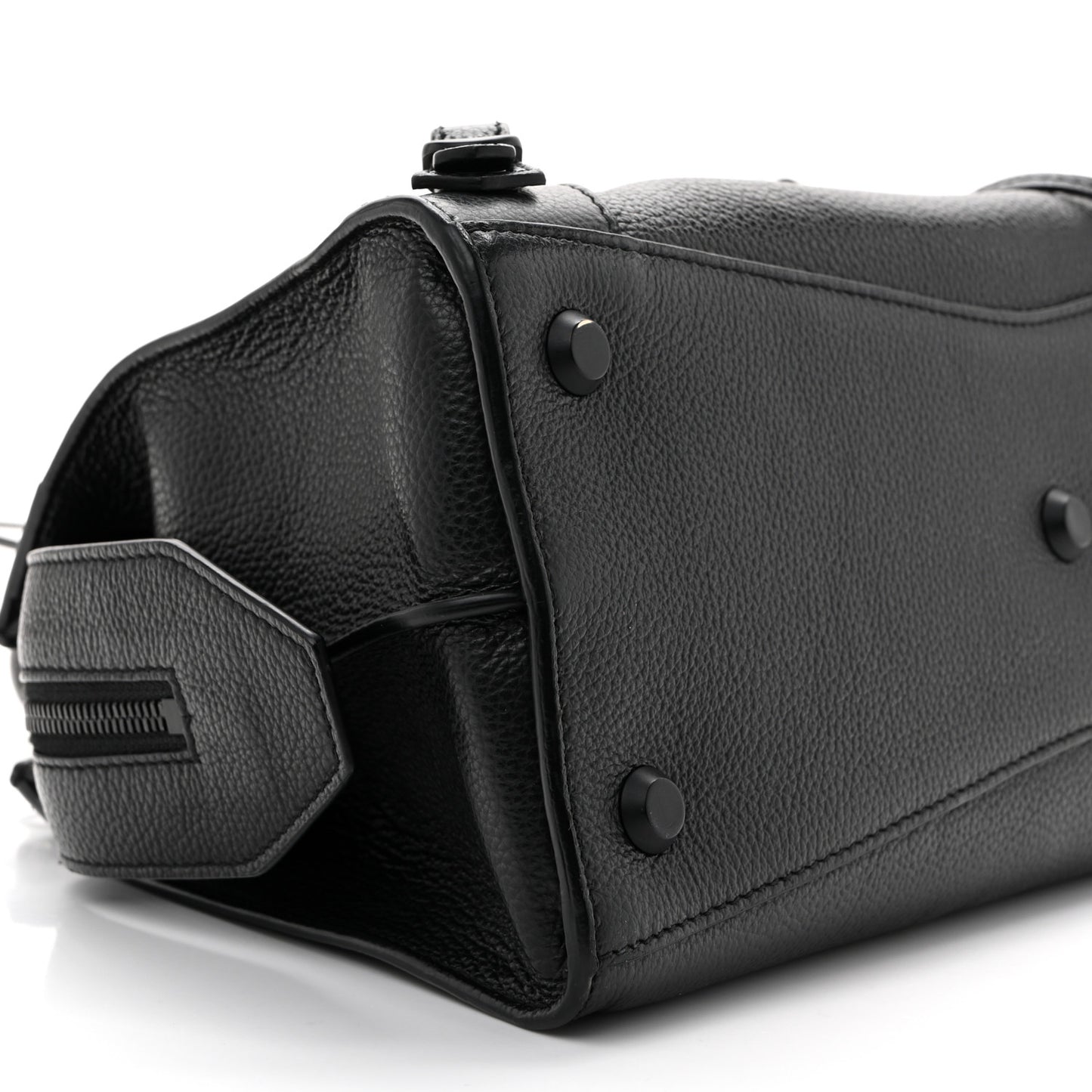 Grained Calfskin Neo Classic Black Hardware S City Black