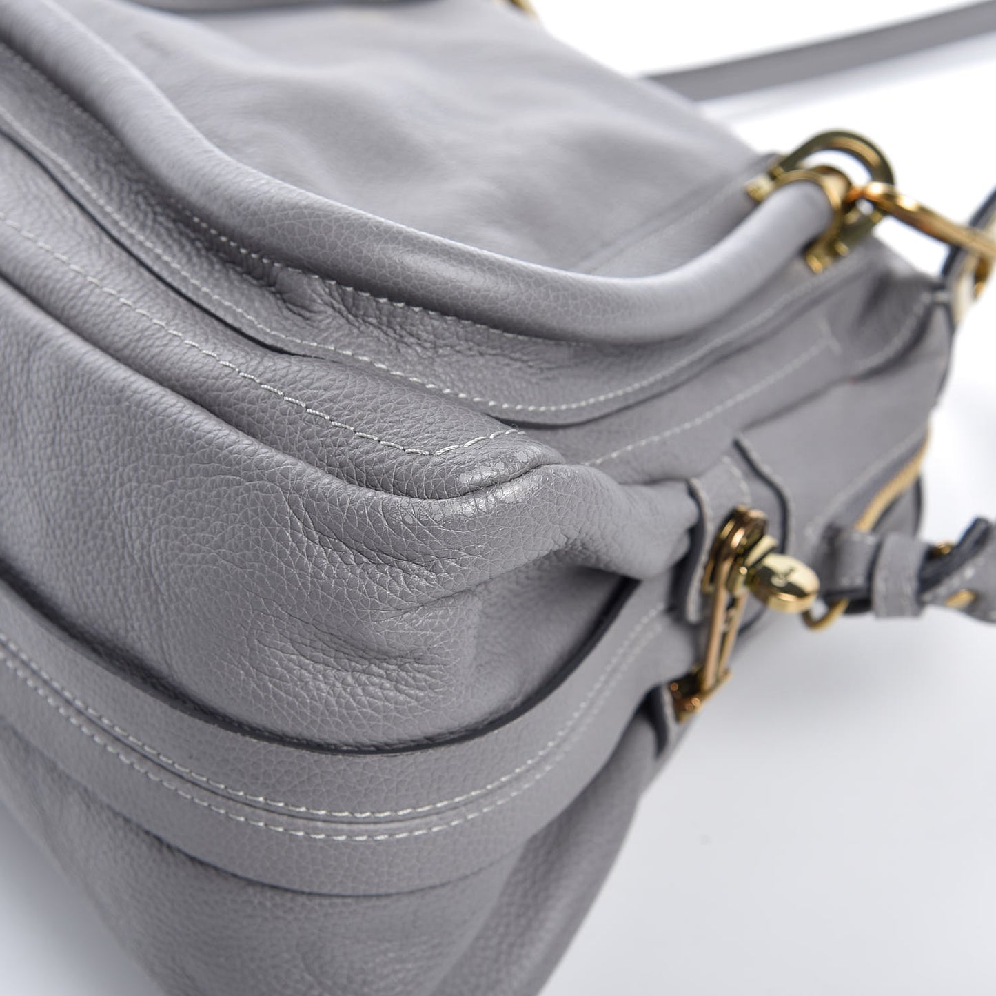 Calfskin Medium Paraty Cashmere Grey