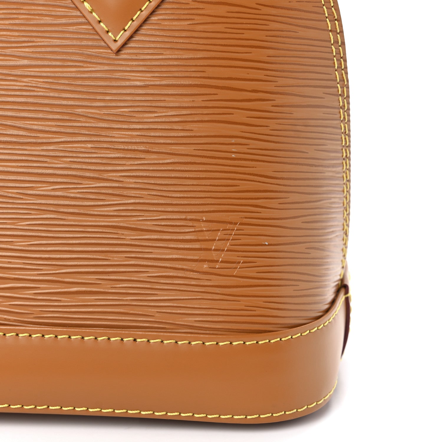 Louis Vuitton Epi Jacquard Alma BB Honey Gold 7 of 12
