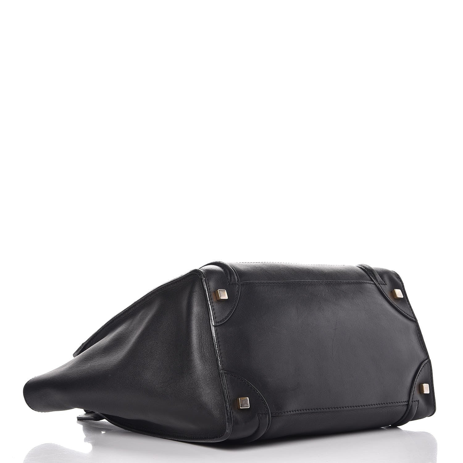 Celine Smooth Calfskin Mini Luggage Black 4 of 15
