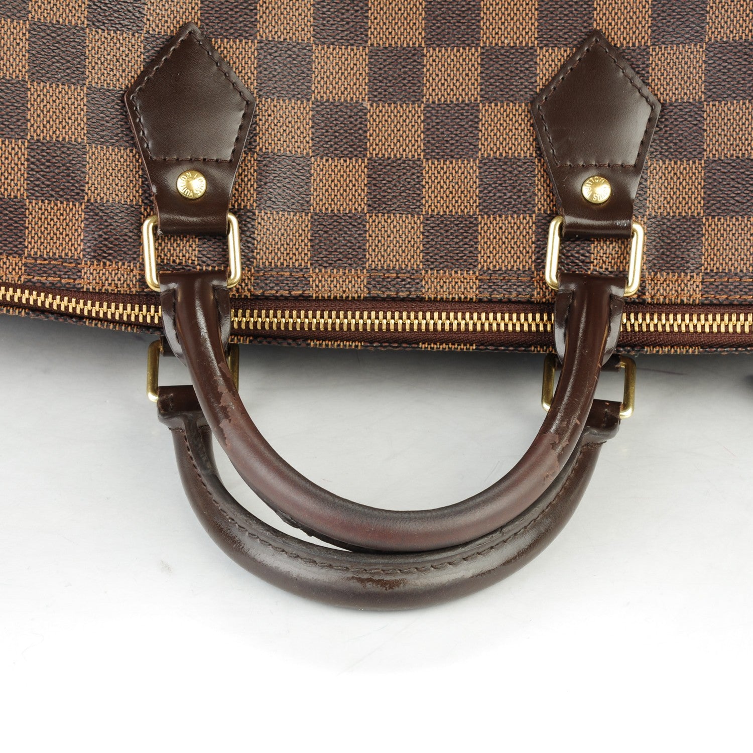 Louis Vuitton Damier Ebene Speedy 35 9 of 11