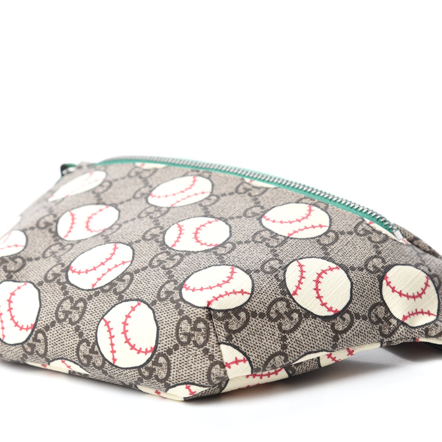 Gucci GG Supreme Monogram Baseballs Web Childrens Belt Bag 7 of 10