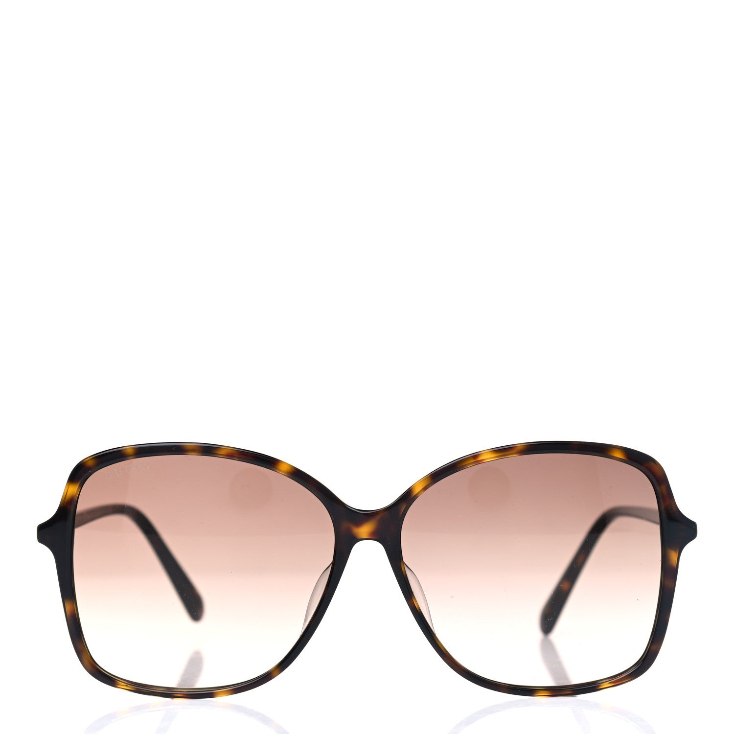 Gucci Acetate Oversize Round Frame Sunglasses GG0546SK Tortoise 3 of 5