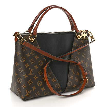 Louis Vuitton Monogram V Tote MM Black 2 of 8