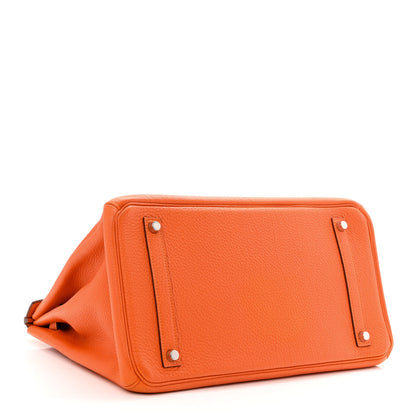 Hermes Togo Birkin 35 Orange 4 of 11