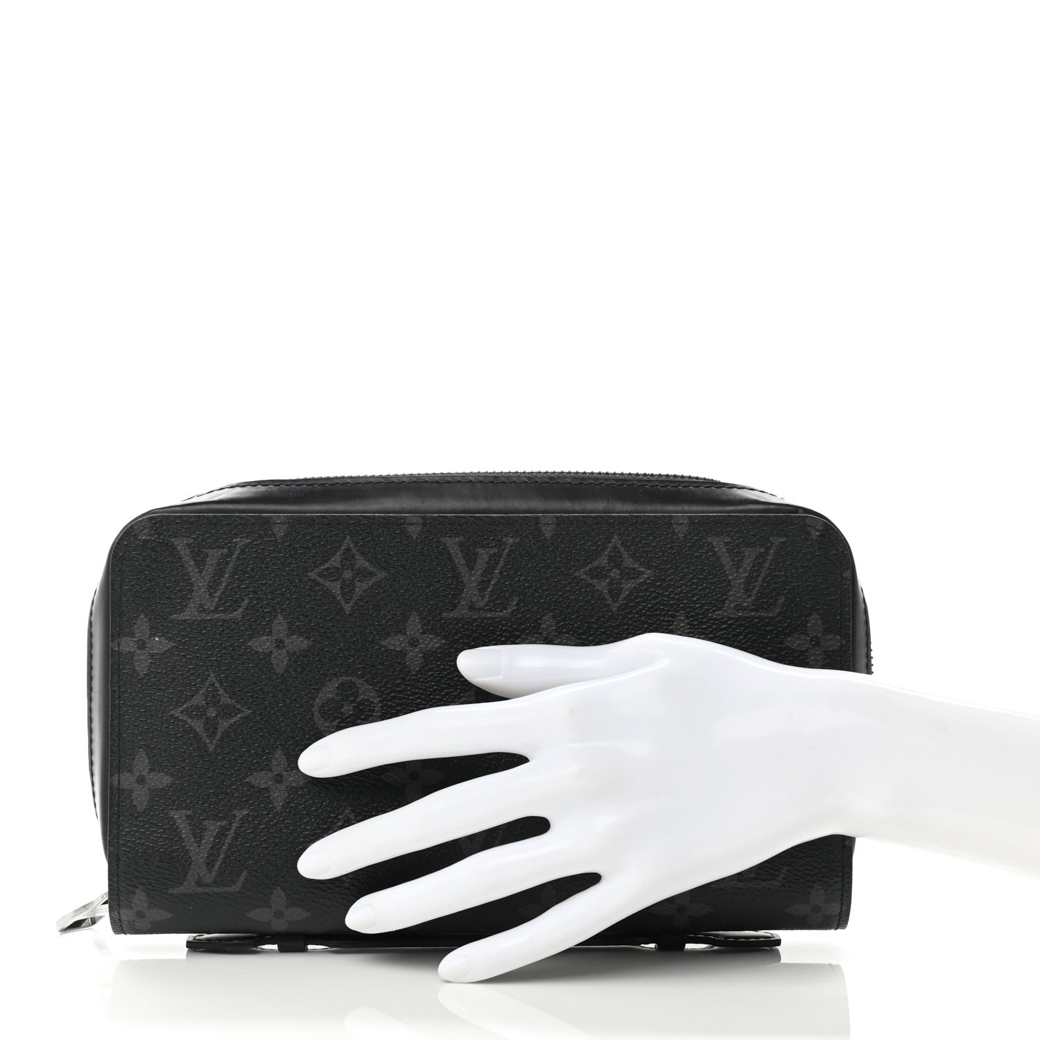 Louis Vuitton Monogram Eclipse Zippy XL Wallet 2 of 9