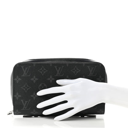 Louis Vuitton Monogram Eclipse Zippy XL Wallet 2 of 9