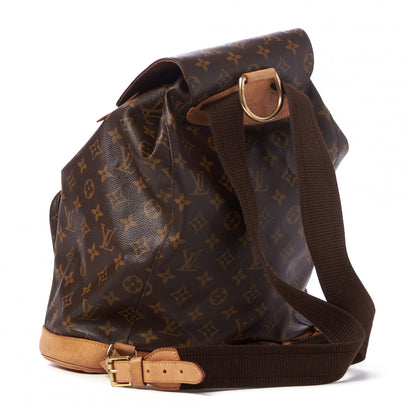 Louis Vuitton Monogram Montsouris GM Backpack 2 of 9