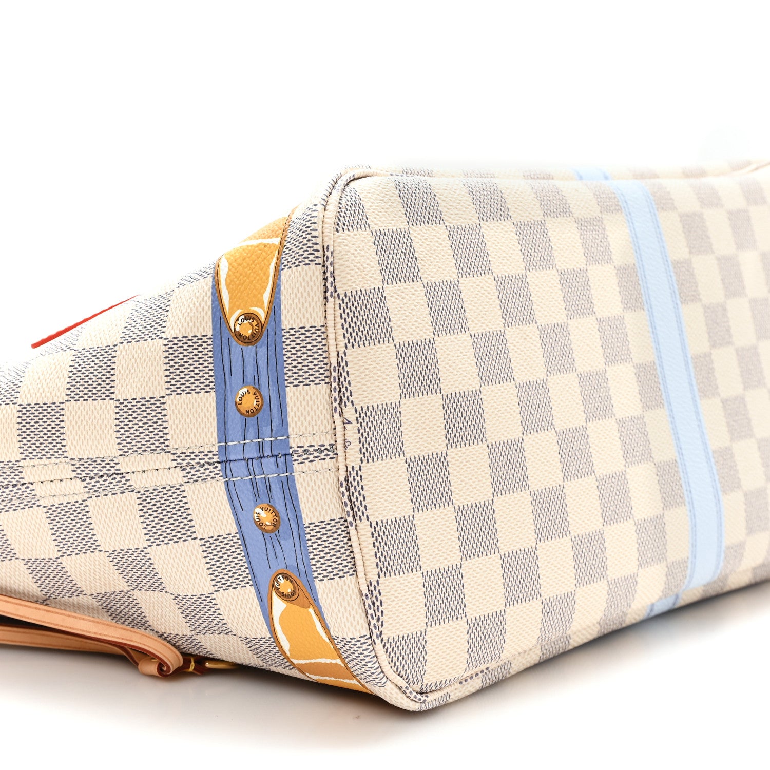 Louis Vuitton Damier Azur Summer Trunks Neo Neverfull MM 11 of 12