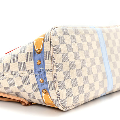 Louis Vuitton Damier Azur Summer Trunks Neo Neverfull MM 11 of 12