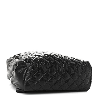 Chanel Nylon Quilted XL Coco Cocoon Backpack Black 3 of 8