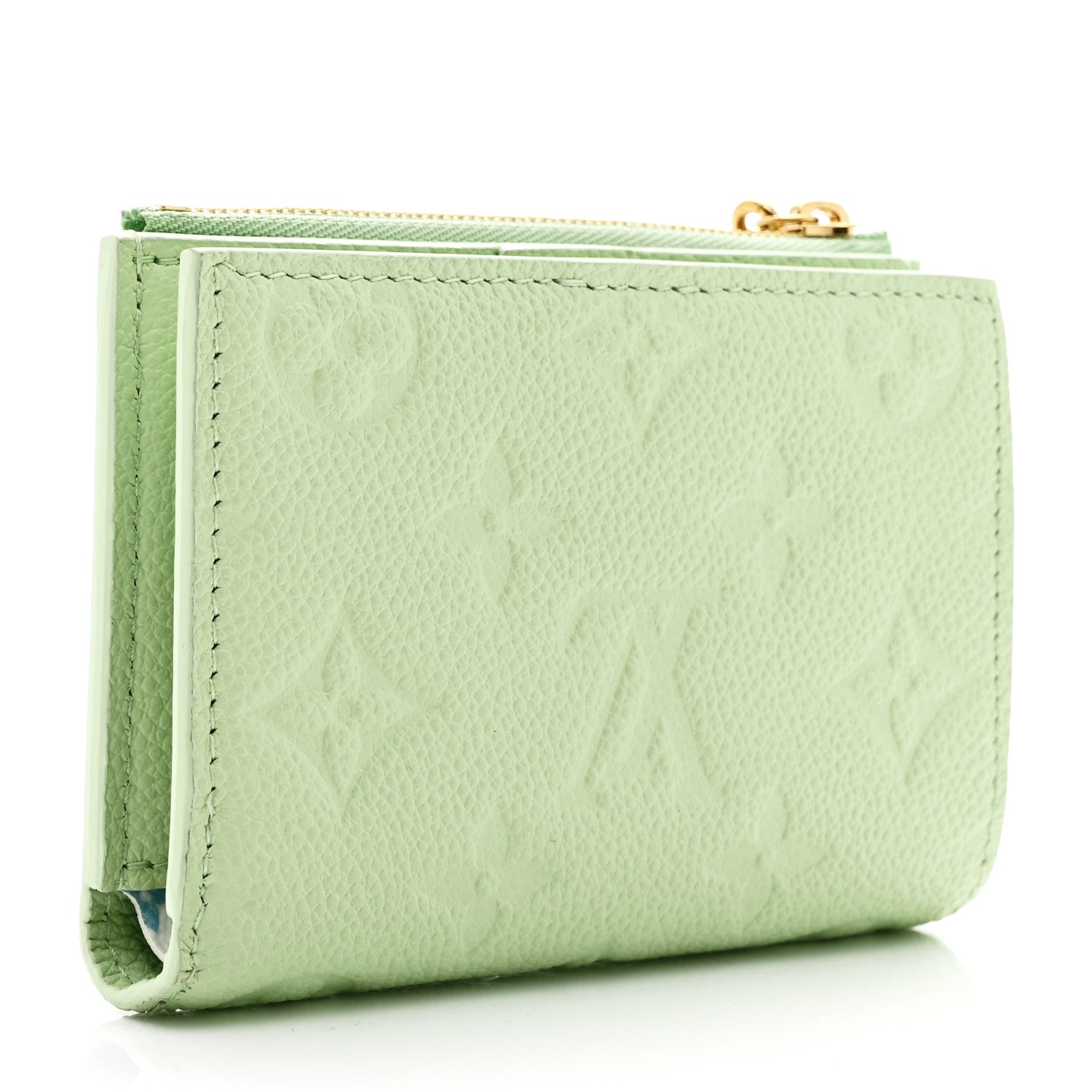 Louis Vuitton X TM Empreinte Monogram Lisa Wallet Green Tea 3 of 8