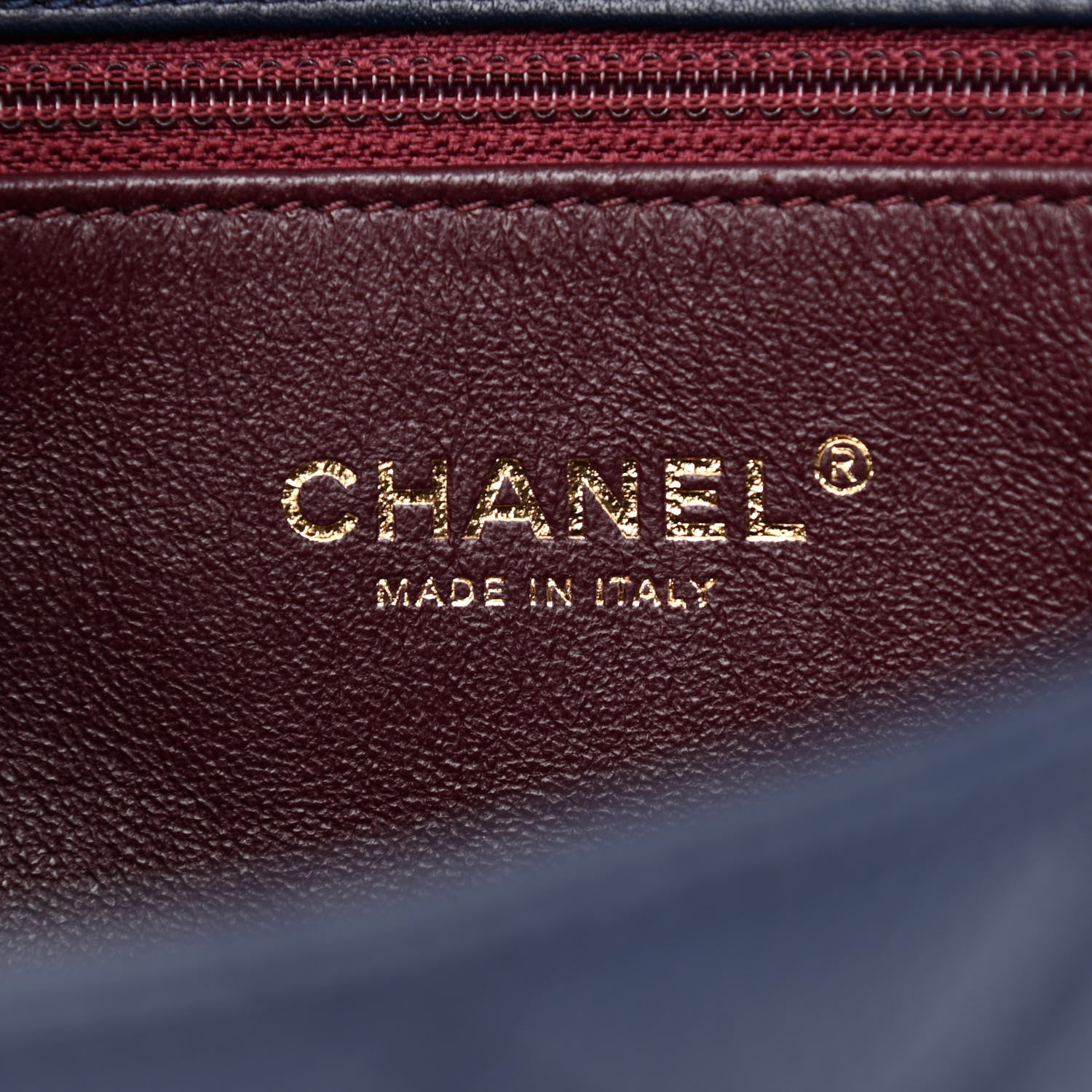 Chanel Caviar Quilted Small CC Filigree Flap Navy Black 6 of 10