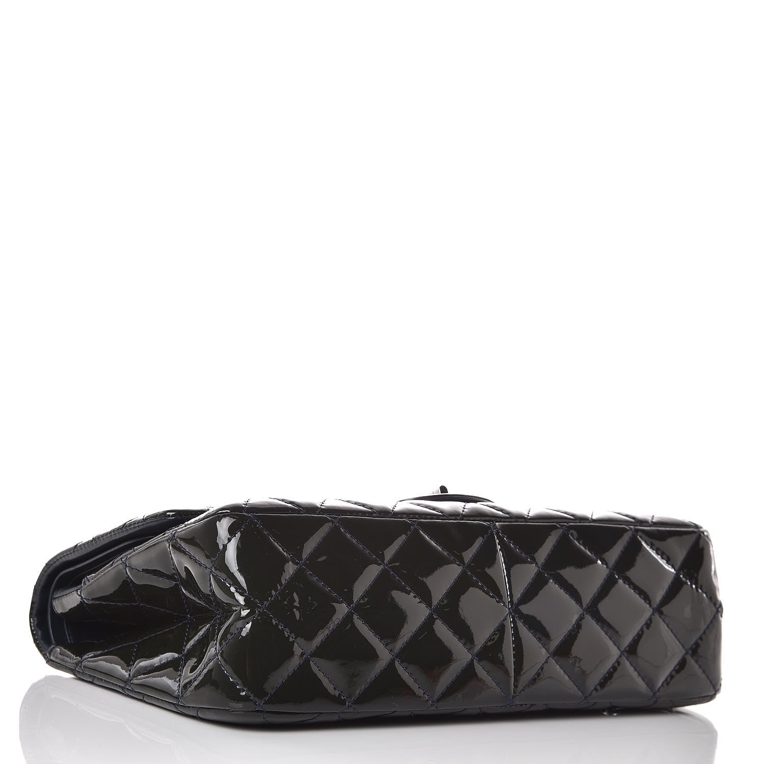 Chanel Patent Quilted 2.55 Reissue 227 Flap Dark Blue 4 of 9