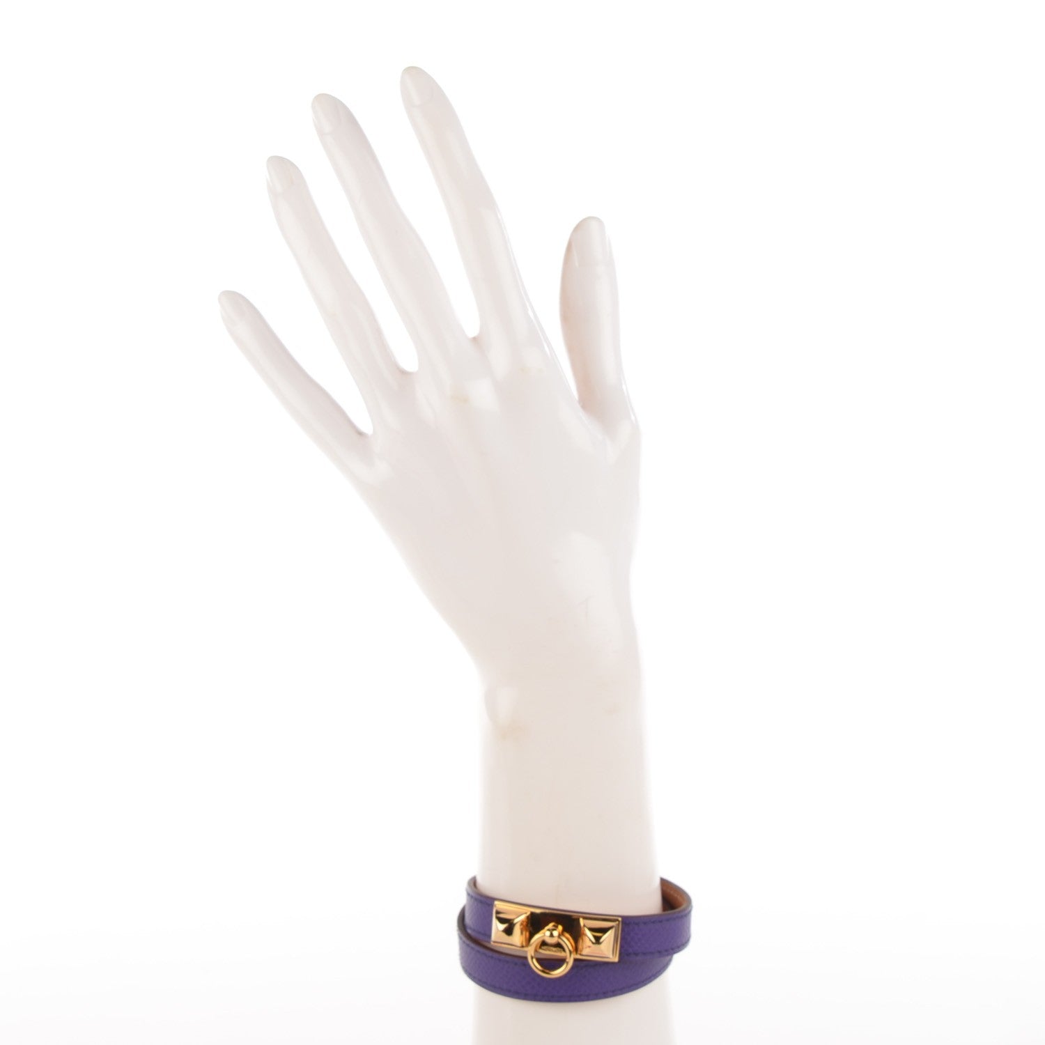 Hermes Epsom Rivale Bracelet M Crocus 3 of 15