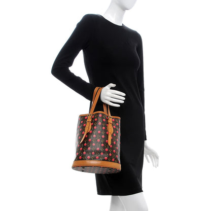 Louis Vuitton Monogram Cerises Bucket Bag 2 of 13